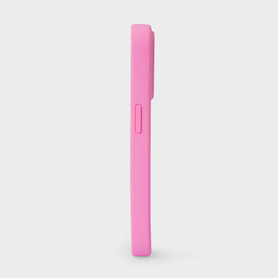 COLLER iPhone Silicone Hard Case Pink