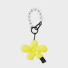 COLLER Padded Melting Flower Keyring Yellow