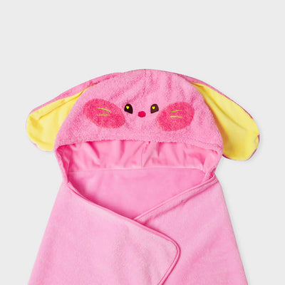 NewJeans bunini Hooded Blanket (Pink)