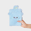 NewJeans bunini Plush Crossbody Mini Bag (Blue)