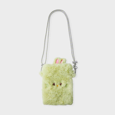 NewJeans bunini Plush Crossbody Mini Bag (Green)