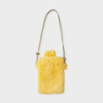 NewJeans bunini Plush Crossbody Mini Bag (Yellow)