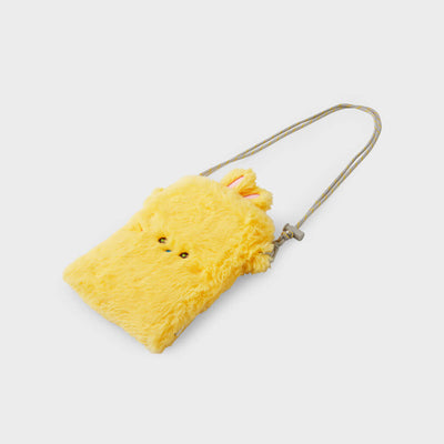 NewJeans bunini Plush Crossbody Mini Bag (Yellow)