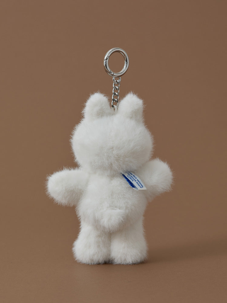 LINE FRIENDS HUG BROWN 3 Plush Keyring