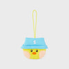 LINE FRIENDS selini minini Adventure Nametag Keyring