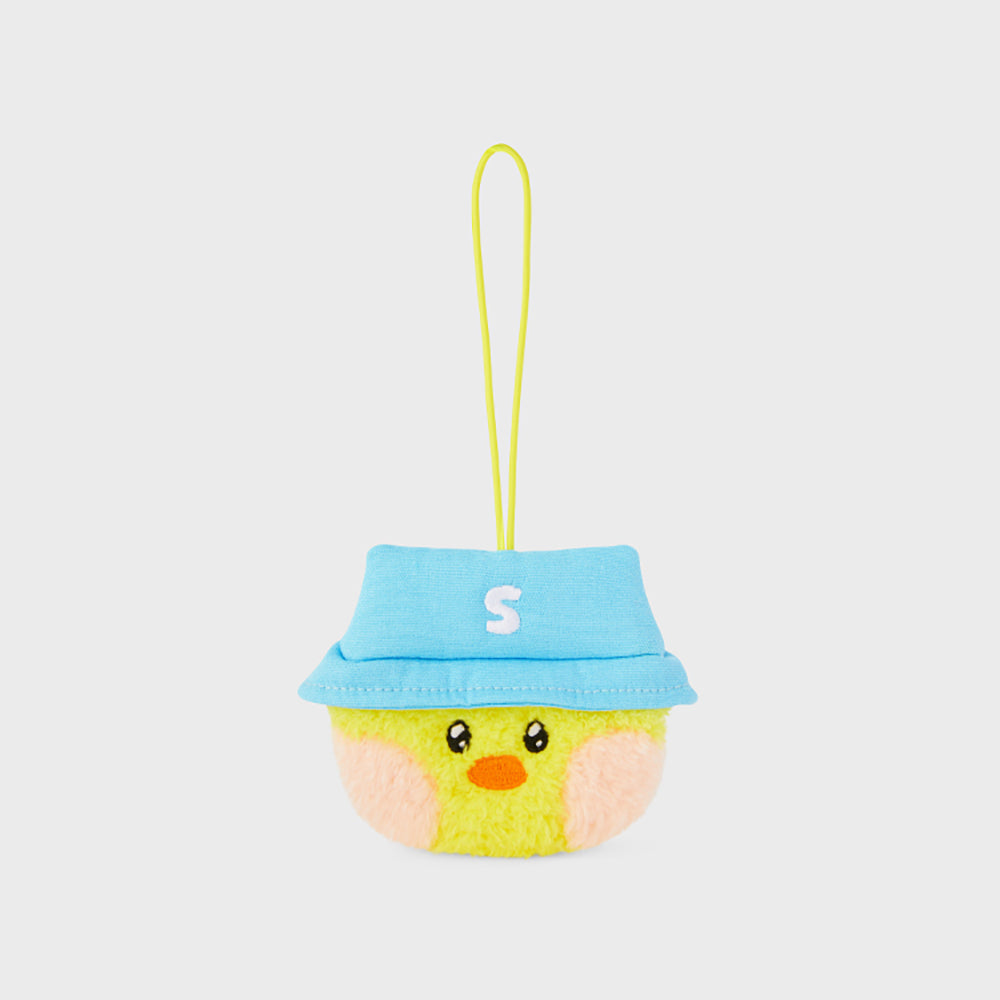 LINE FRIENDS selini minini Adventure Nametag Keyring