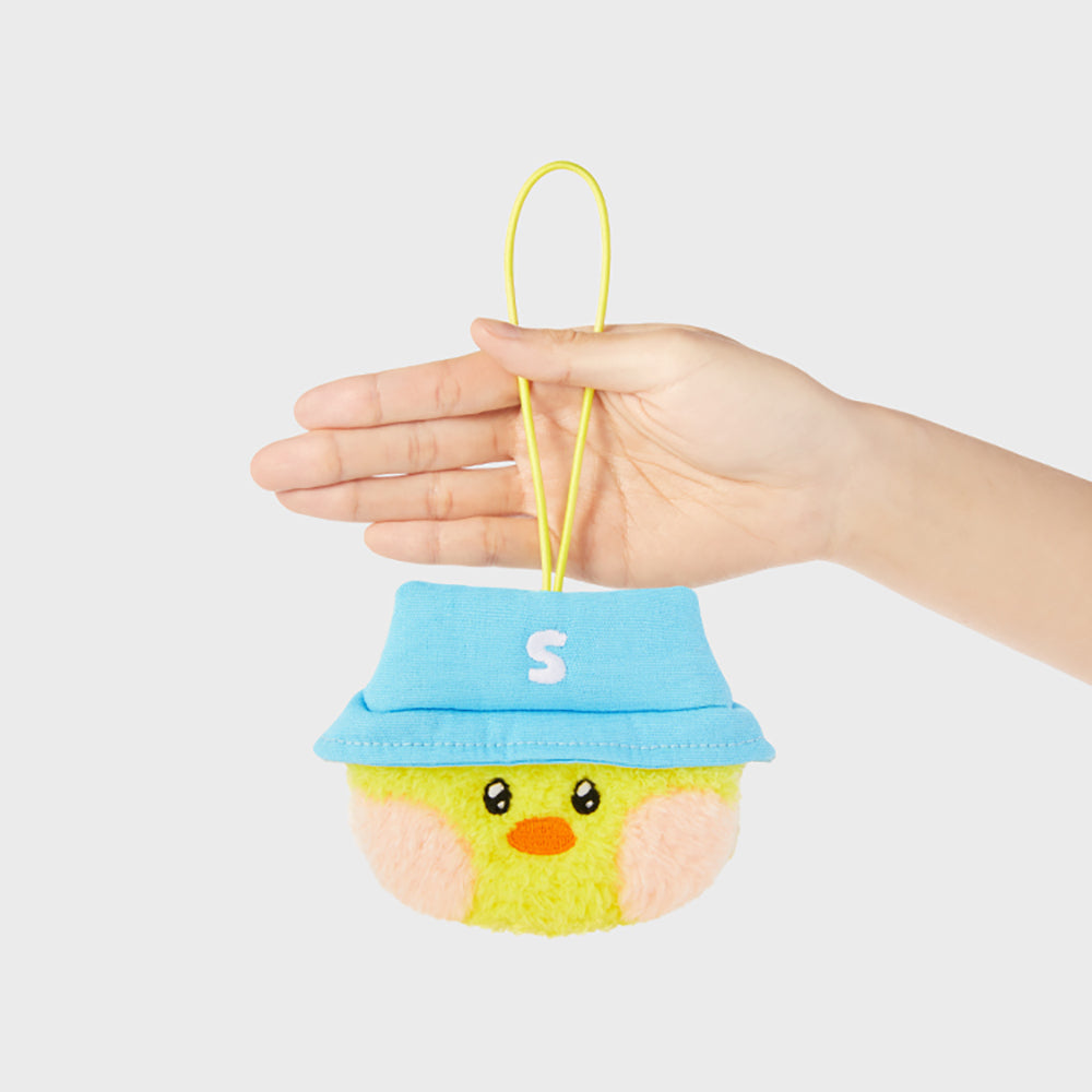 LINE FRIENDS selini minini Adventure Nametag Keyring