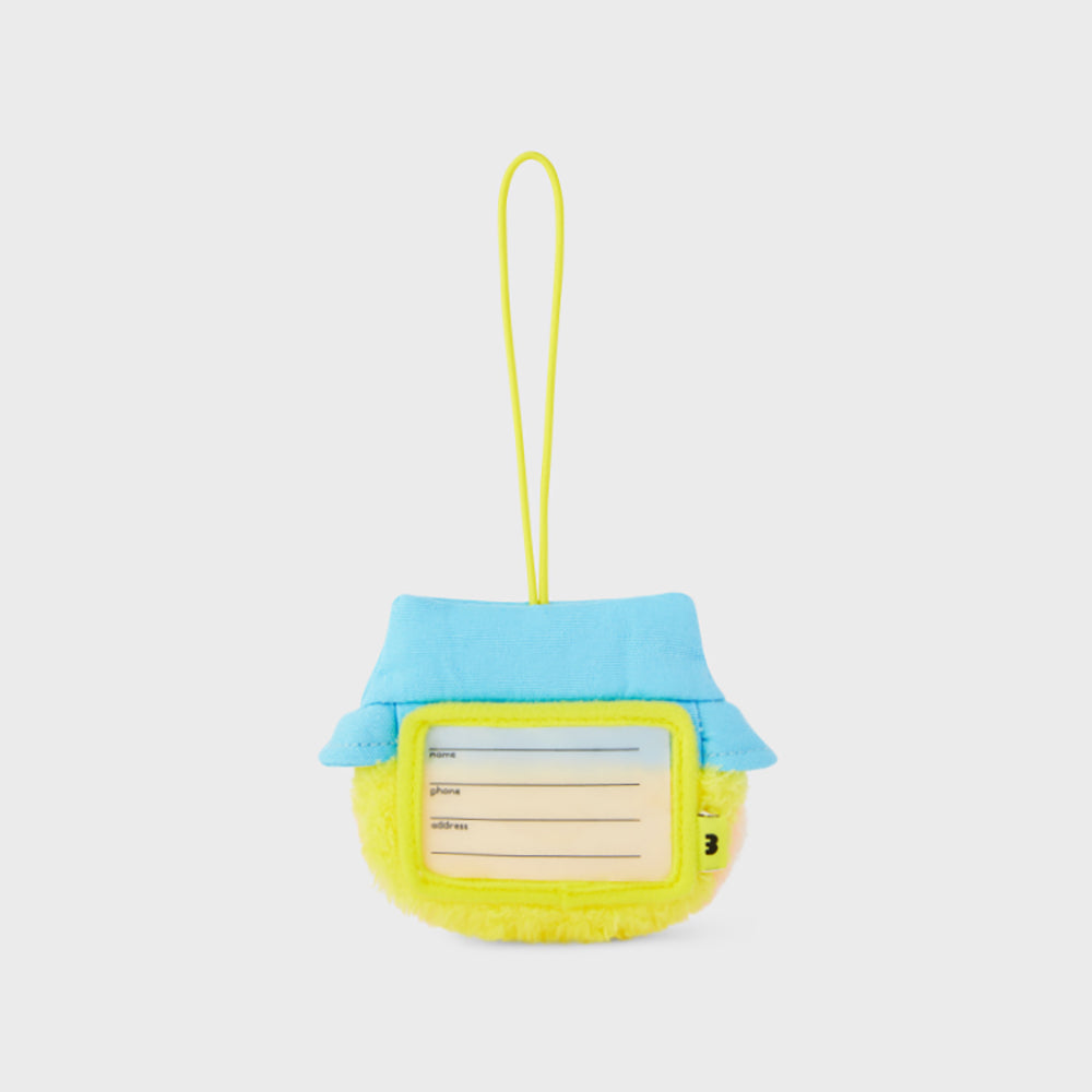 LINE FRIENDS selini minini Adventure Nametag Keyring