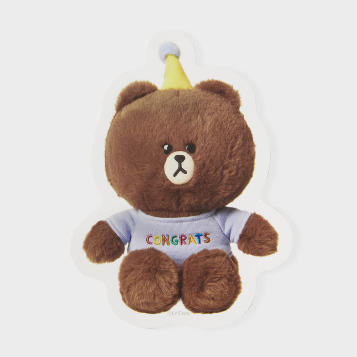 LINE FRIENDS minini bnini Message Card