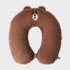 LINE FRIENDS BROWN Neck Pillow