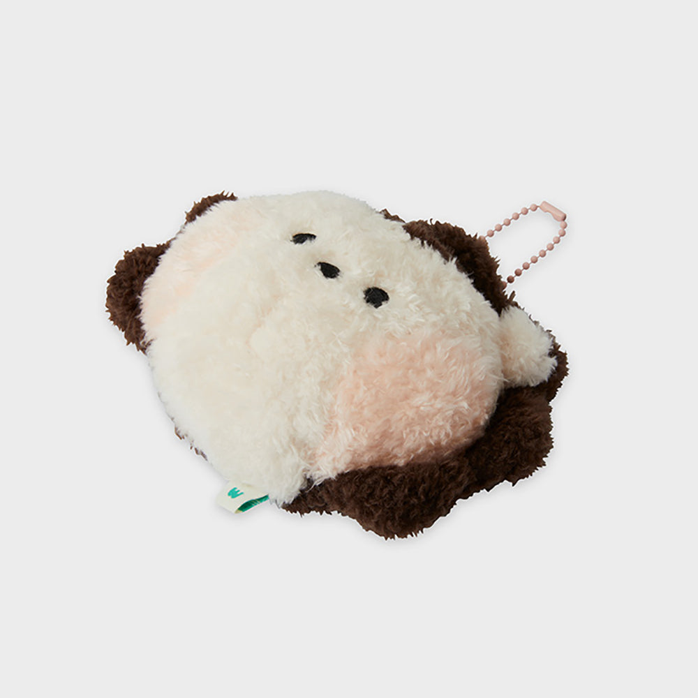 LINE FRIENDS dochini minini Plush Handheld Mirror – LINE FRIENDS_US