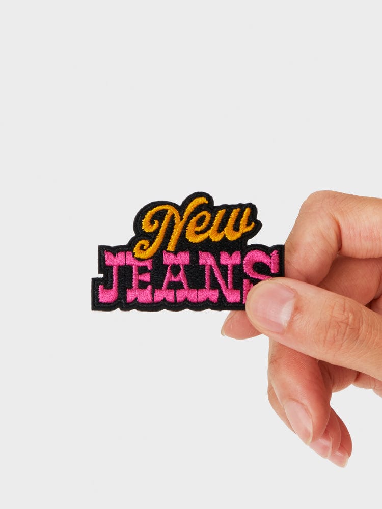 NewJeans X COLLER Get Up Butterfly Embroidered Patch Reversible Sticon (2pcs)