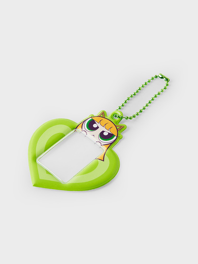 THE POWERPUFF GIRLS X NewJeans Photo Card Holder Keyring (HAERIN)