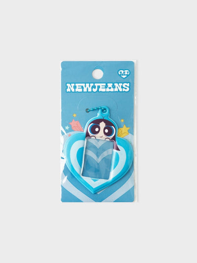 THE POWERPUFF GIRLS X NewJeans Photo Card Holder Keyring (MINJI)