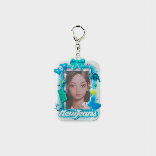 NewJeans Get Up Photo Card Holder Keyring (HAERIN)