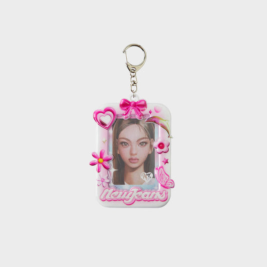 NewJeans Get Up Photo Card Holder Keyring (HYEIN)