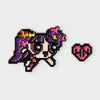 THE POWERPUFF GIRLS X NJ Metal Pin Badge (HANNI)