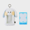 NewJeans bunini Plush Photo Card Holder Keyring (White)