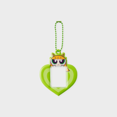 THE POWERPUFF GIRLS X NewJeans Photo Card Holder Keyring (HAERIN)