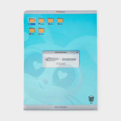 THE POWERPUFF GIRLS X NJ Plastic File Folder (BUNNY)