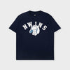 NewJeans bunini Short Sleeve T-Shirt (Navy)