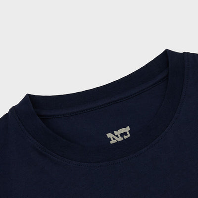 NewJeans bunini Short Sleeve T-Shirt (Navy)