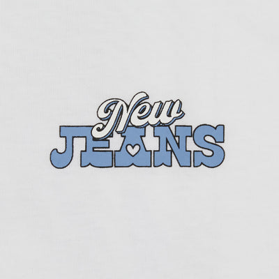 NewJeans Get Up Short Sleeve T-Shirt (White)