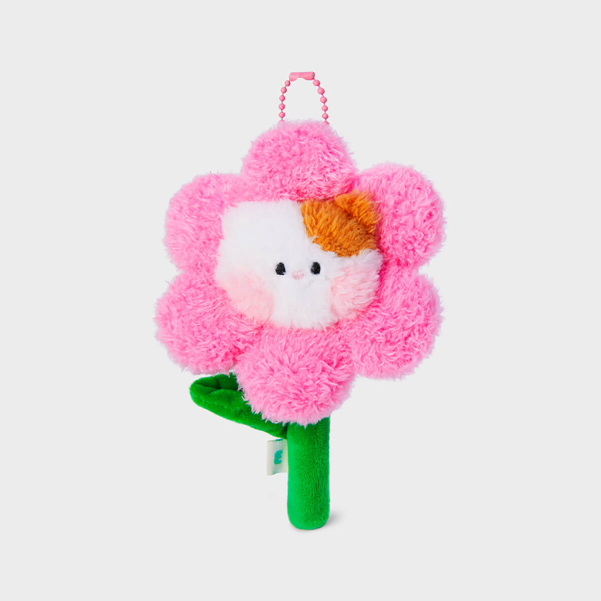 LINE FRIENDS hamni minini Flower Plush Keyring