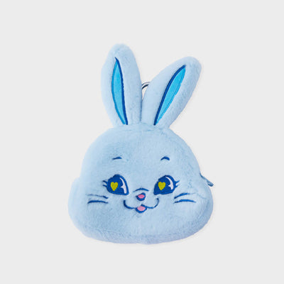 NewJeans TOKKI Plush Face Pouch (Blue)