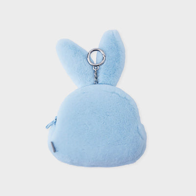 NewJeans TOKKI Plush Face Pouch (Blue)