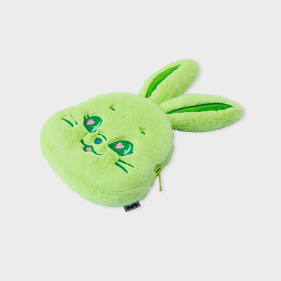 NewJeans TOKKI Plush Face Pouch (Green)