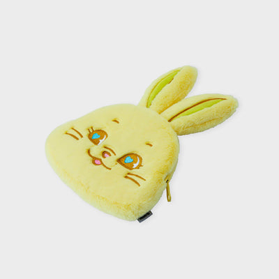 NewJeans TOKKI Plush Face Pouch (Yellow)