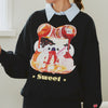 BT21 KOYA Sweet Things Sweater Black