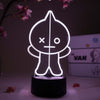 BT21 VAN Otaku Lamps LED Light