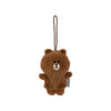 LINE FRIENDS BROWN Puppet Keychain
