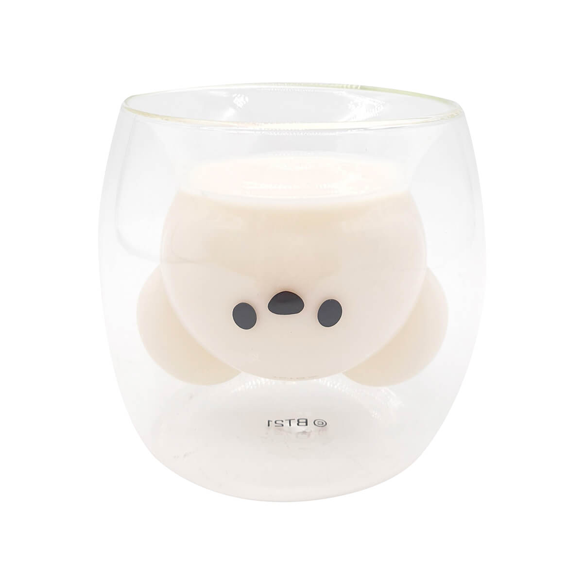 BT21 KOYA Double Wall Glass Cup