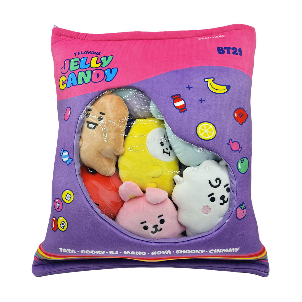 BT21 Plush Chip Bag