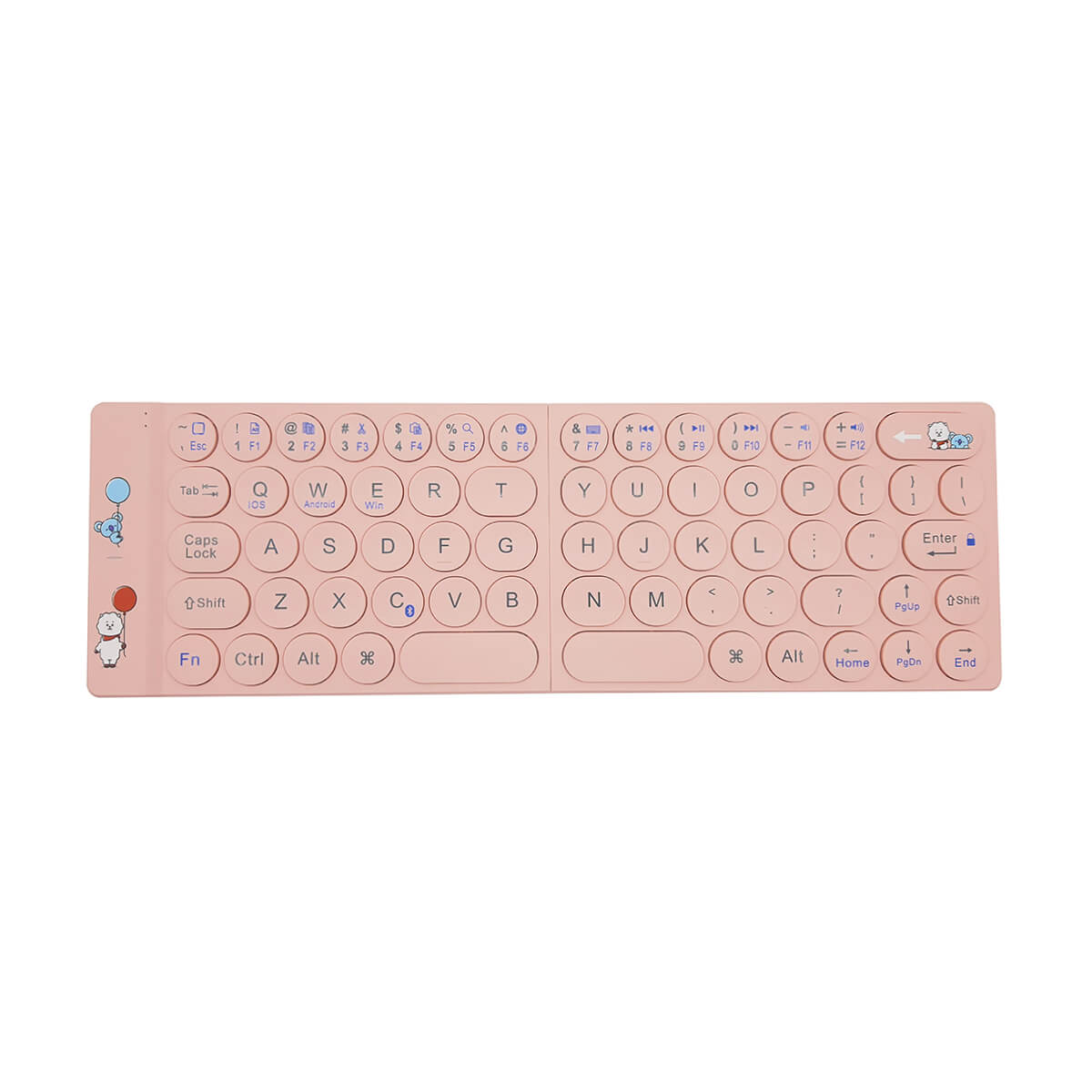 BT21 RJ & KOYA Folding Keyboard