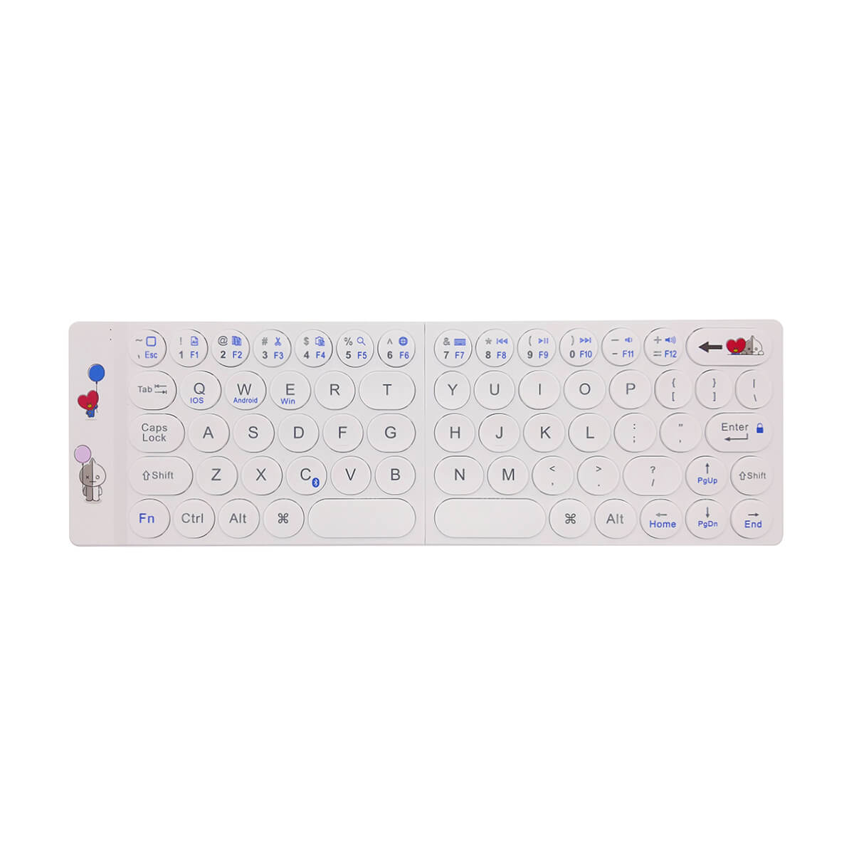 BT21 TATA & VAN Folding Keyboard