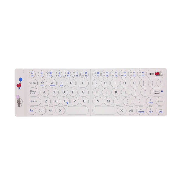 BT21 TATA & VAN Folding Keyboard – LINE FRIENDS_US