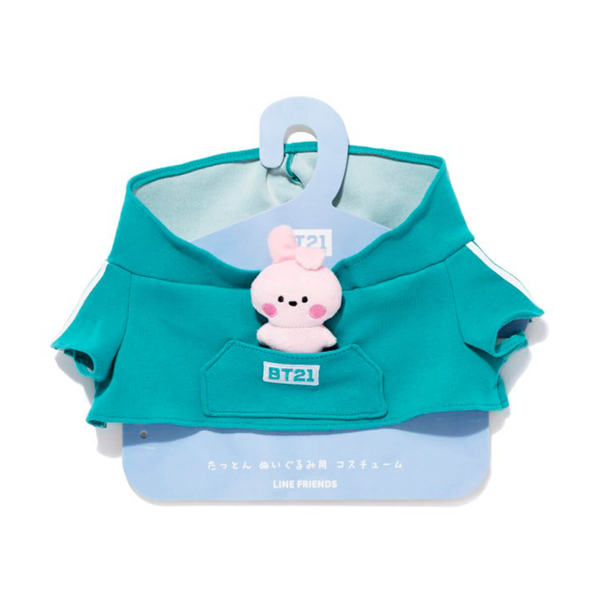 BT21 SHOOKY BABY Tatton Costume Hoodie L