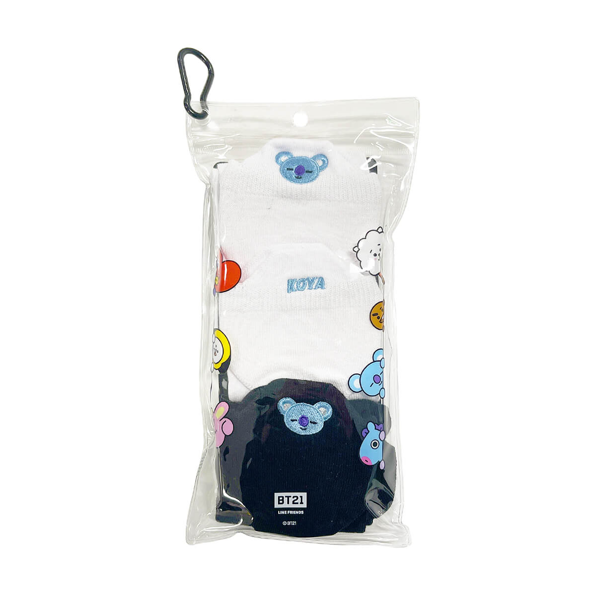 BT21 KOYA Sneaker Socks 3pk