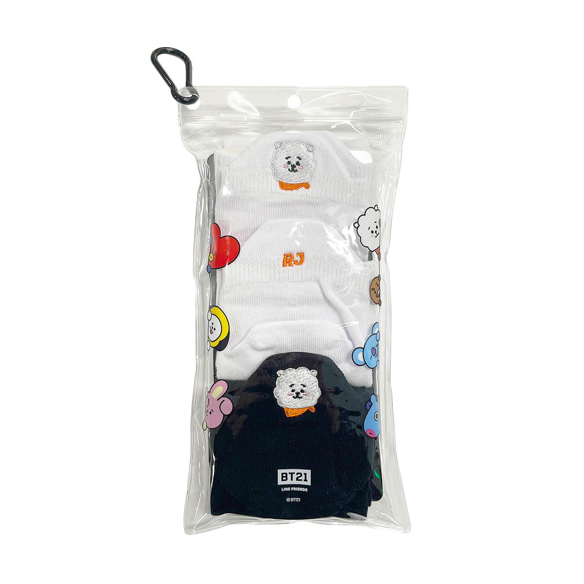BT21 RJ Sneaker Socks 3pk