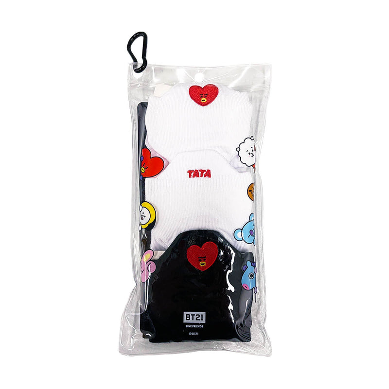BT21 TATA Sneaker Socks 3pk