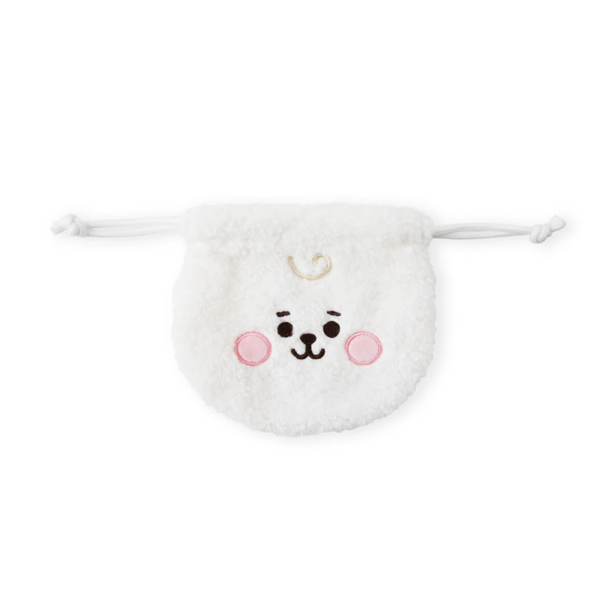 BT21 RJ BABY Boucle Drawstring Pouch