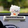 BT21 RJ minini Parking Phone Number Plate